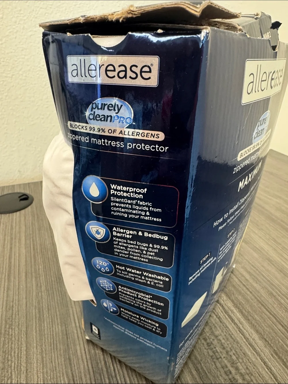 Allerease maximum zippered